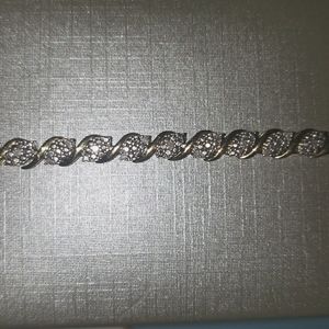 Genuine Diamond tennis Bracelet